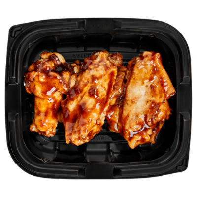 Store Prepared Teriyaki Chicken Wings - Sold Hot