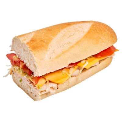 Classic Half Sub Turkey & Cheese