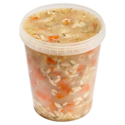 Greek Chicken Orzo Soup - Quart