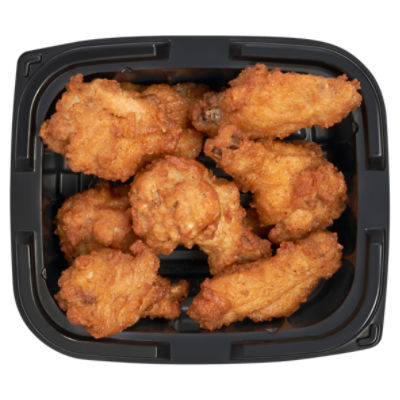 Store Prepared Honey Breaded Chicken Wings - Sold Hot