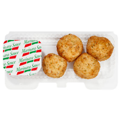 4pk Mozzarella & Provolone Rice Balls With Sauce