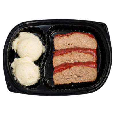 Store Prepared Classic Meatloaf & Mashed Potatoes - Sold Hot
