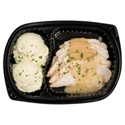 Store Prepared Roast Turkey & Mashed Potatoes - Sold Hot