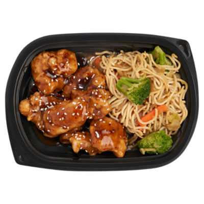 General Tso's Chicken & Vegetable Lo Mein ‐ Sold Cold