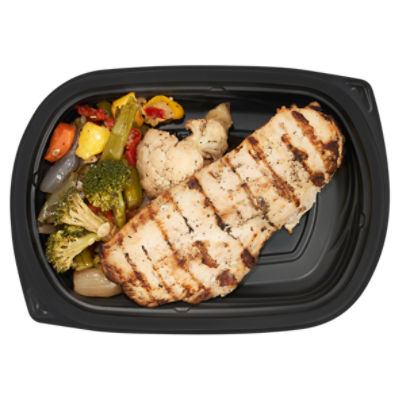 Grilled Chicken Breast With Vegetables ‐ Sold Cold