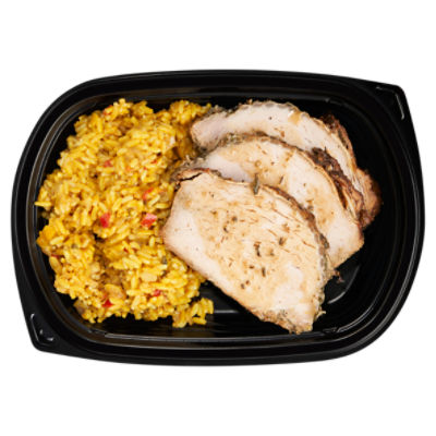 Honey Herb Pork Loin & Spanish Rice - Sold Cold 