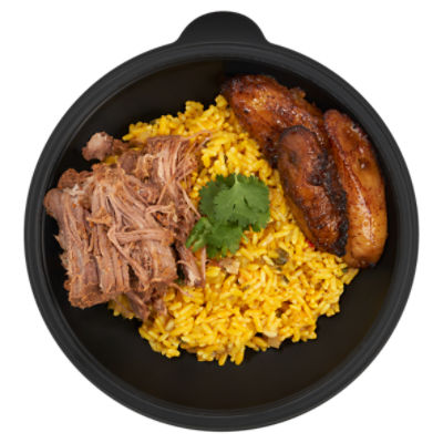 Beef Barbacoa With Spanish Rice & Plantains ‐ Sold Cold