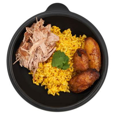 Pork Carnitas With Spanish Rice & Plantains ‐ Sold Cold