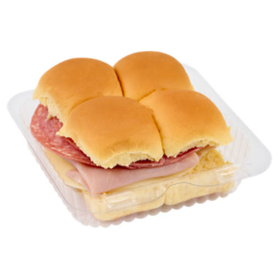 Store Prepared Italian Finger Sandwich, 4 Pack - Sold Cold, 6 oz