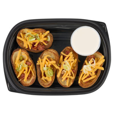 Store Prepared Loaded Potato Skins - Sold Cold