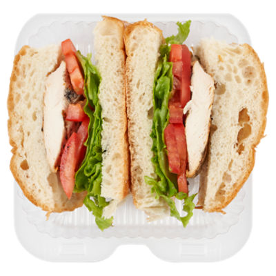 Store Prepared Grilled Chicken Ciabatta, 8 oz