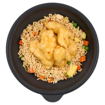 Store Prepared Crispy Mango Chicken & Fried Rice Bowl - Sold Cold