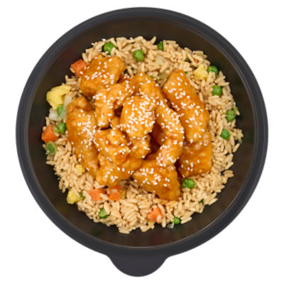 Store Prepared Sesame Orange Chicken & Fried Rice Bowl - Sold Cold