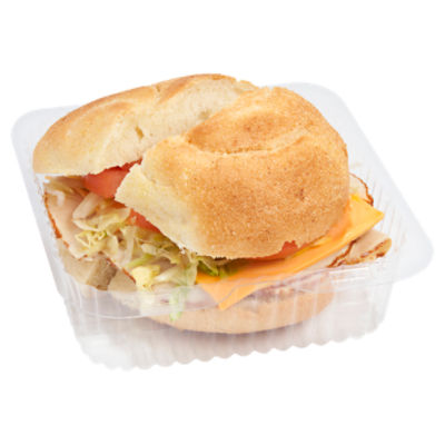 Sandwich Turkey And Cheese, 8 oz