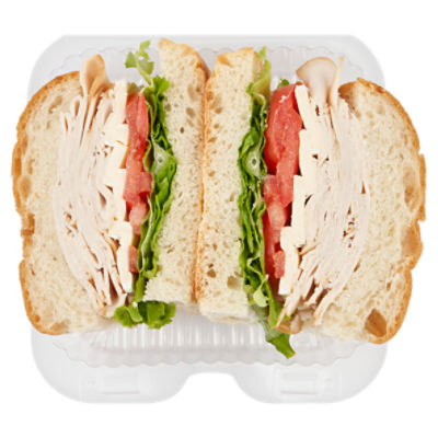 Store Prepared Mesquite Turkey and Brie Ciabatta, 8 oz