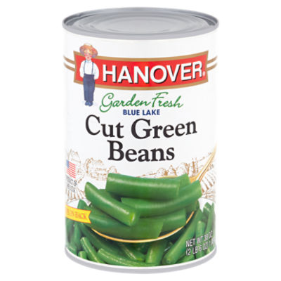 Hanover Blue Lake Cut Green Beans, 38 oz