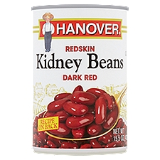 Hanover Redskin Dark Red, Kidney Beans, 15.5 Ounce