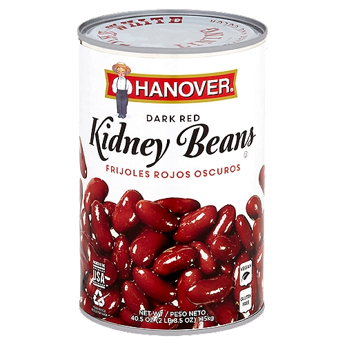 Hanover Dark Red Kidney Beans, 40.5 oz