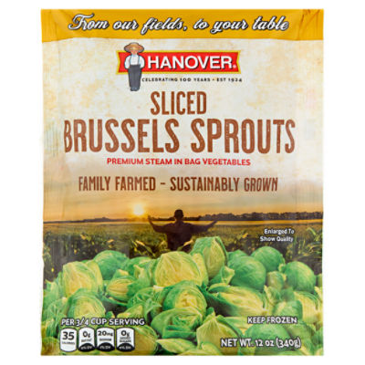 Hanover Sliced Brussels Sprouts, 12 oz