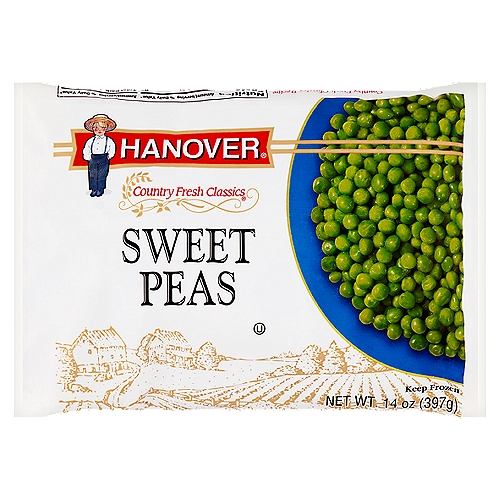 Hanover Country Fresh Classics Sweet Peas, 14 oz