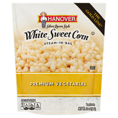 Hanover Silver Queen Style Steam-In-Bag White Sweet Corn, 12 oz