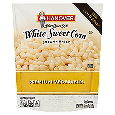 Hanover Silver Queen Style Steam-In-Bag White Sweet Corn, 12 oz, 12 Ounce