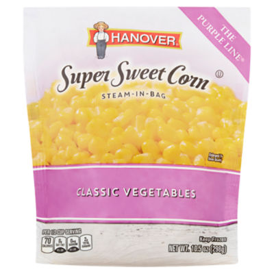 Hanover Steam-In-Bag Super Sweet Corn, 10.5 oz