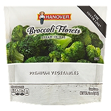 Hanover Steam-In-Bag Broccoli Florets, 12 oz, 14 Ounce