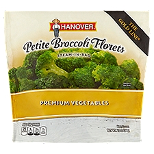 Hanover Premium Vegetables Petite Broccoli Florets, 12 oz, 12 Ounce
