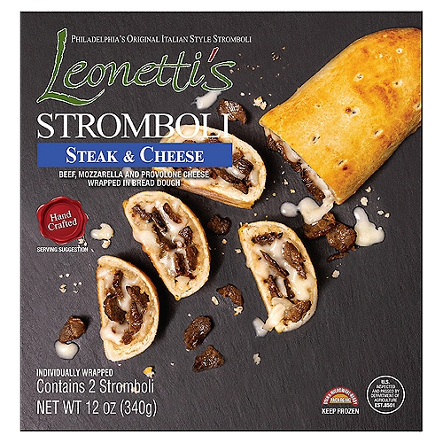 Steak & Cheese Stromboli