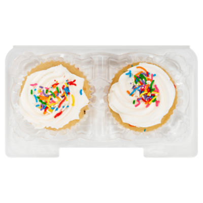 2 Pack Rainbow Jumbo Cupcake