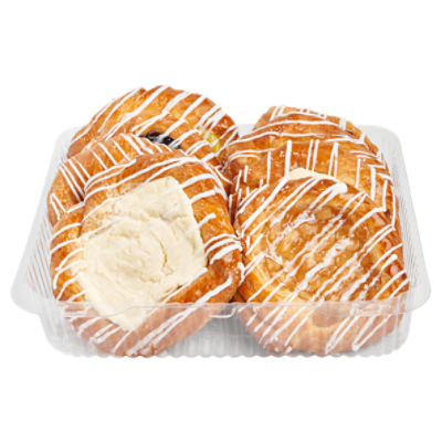 Store Baked Large Variety Snail Danish, 8 ct, 40 oz