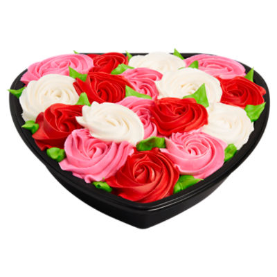 Yellow Heart Shaped Cake