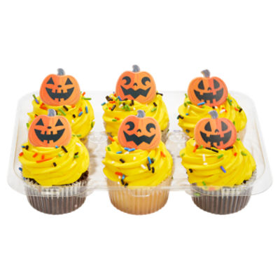 6 Pack Holiday Cupcakes