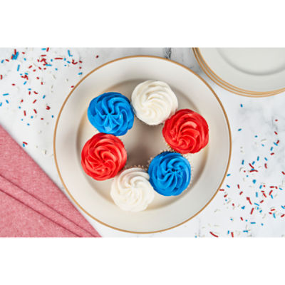 6 Pack Holiday Cupcakes