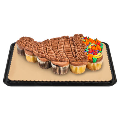 12 Pack Holiday Cupcake Pull-A-Part