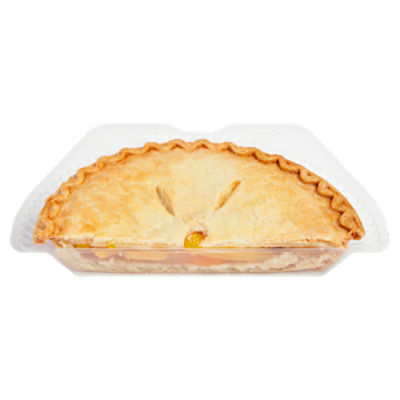 Half Cling Peach Pie, 12 oz, 8 in