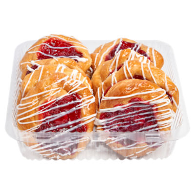 Store Baked Mini Cherry Snail Danish, 12 ct, 24 oz
