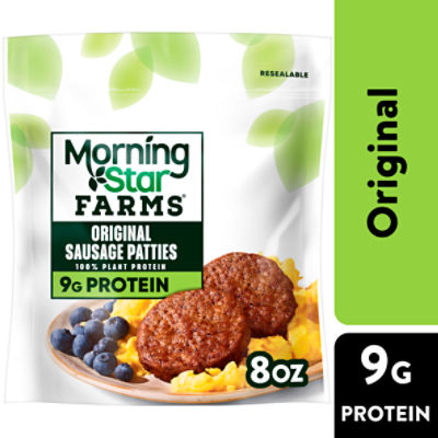 MorningStar Farms Veggie Breakfast Original Meatless Sausage Patties