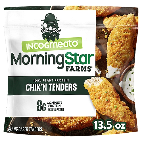 MorningStar Farms Incogmeato Original Meatless Chicken Tenders, 13.5 oz