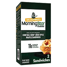 MorningStar Farms Incogmeato Original Frozen Breakfast Sandwiches, 9.3 oz, 2 Count