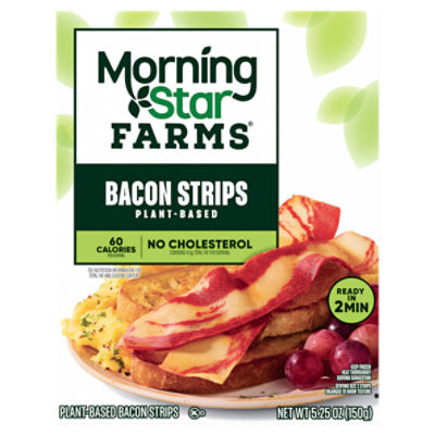 MorningStar Farms Veggie Breakfast Original Meatless Bacon Strips, 5.25 oz