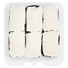 Fresh Bake Shop Mini Snack Cakes - Chocolate w/ Vanilla Icing, 16 oz