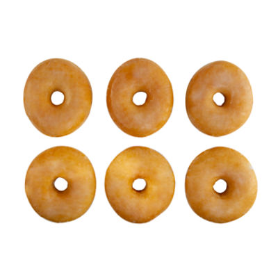 Fresh Baked Donuts - Glazed Ring, 6 Pack, 12 oz