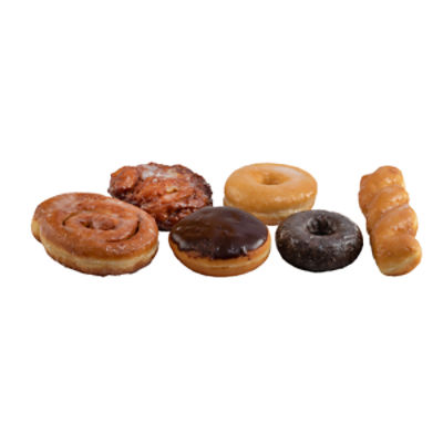 Fresh Baked Donuts - Assorted Variety, 6 Pack, 12 oz