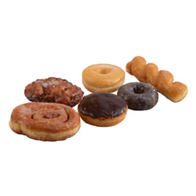 Fresh Baked Donuts - Assorted Variety, 6 Pack, 12 oz