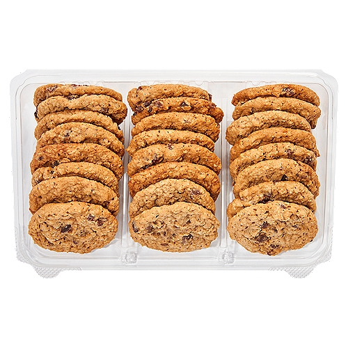 24 Pack Gourmet Oatmeal Raisin Cookies