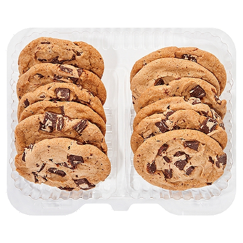12 Pack Gourmet Chocolate Chunk Cookies