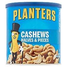 Planters Halves & Pieces Cashews, 14 oz