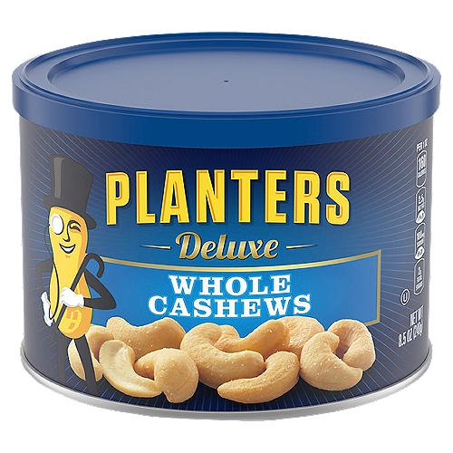 Planters Deluxe Whole Cashews, 8.5 oz